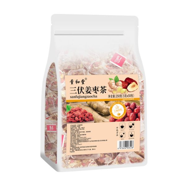 三伏姜枣茶三角包多规格体寒暖茶源头生产厂家