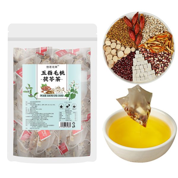 五指毛桃土茯苓茶薏米芡实赤小豆组合花茶五指毛桃茯苓茶